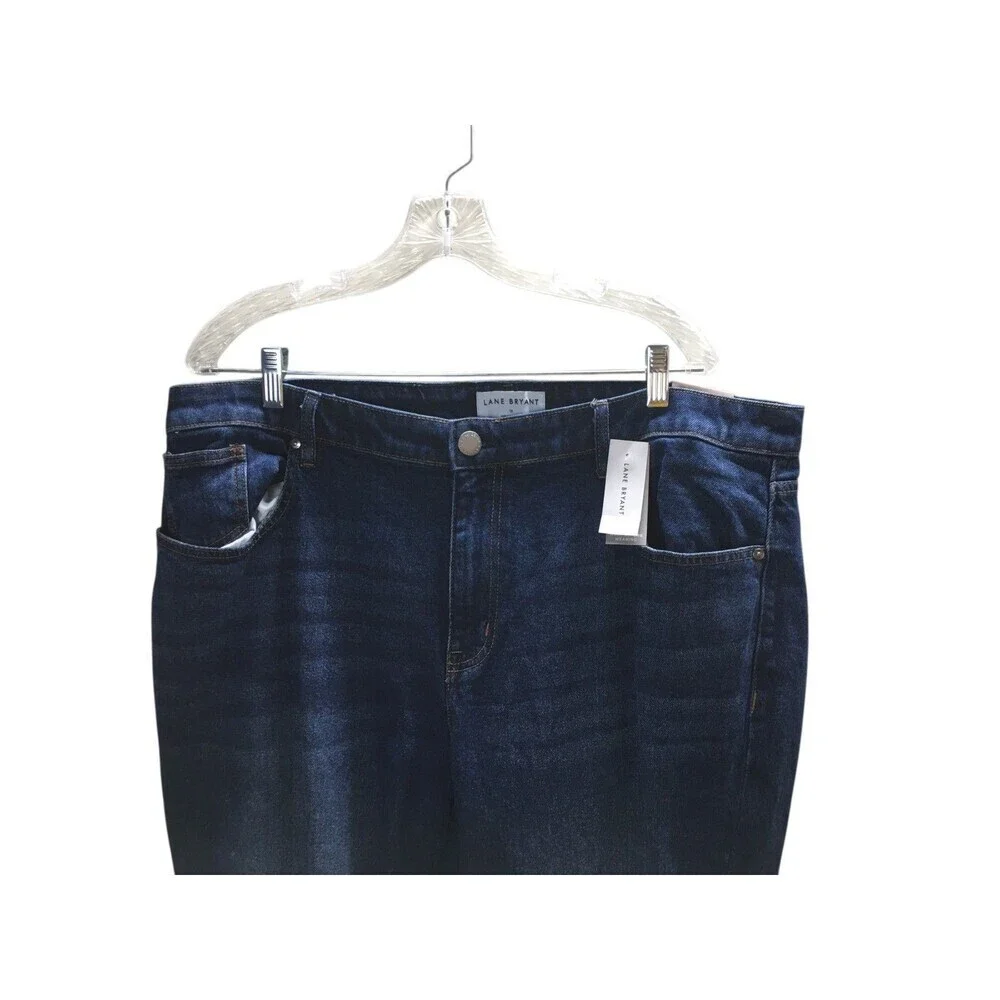 Lane Bryant Boyfriend Capri Size 18 Jeans Women's Blue Signature Fit NEW NWT